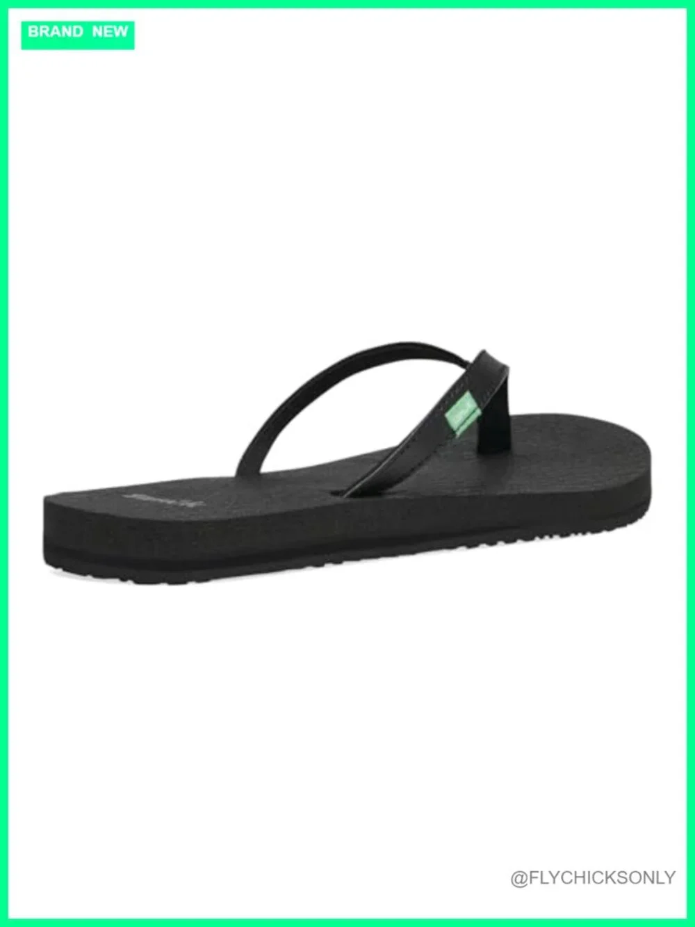 Yoga Mat Footbed Flip Flops with Synthetic Strap - Lightweight & Casual